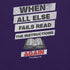 When All Else Fails Christian Bible Verse T-Shirt